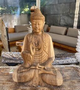 Holz Buddha 3 "80cm"