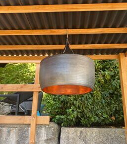 Hängelampe anthrazit