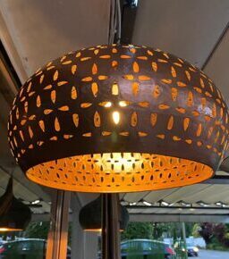 Hänge Lampe Messing