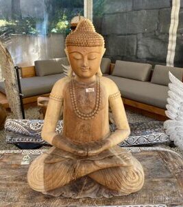 Holz Buddha 1 "80cm"